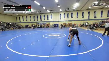 184 lbs Champ. Round 1 - Zak McPhee, Wisconsin-Eau Claire vs London Kiser, Carthage College