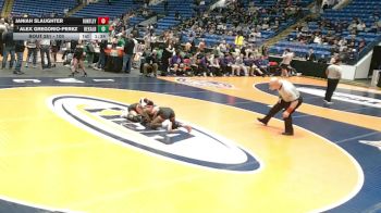 100 lbs Semifinal - Alex Gregorio-Perez, DeKalb vs Janiah Slaughter, Huntley