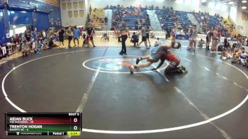 165 lbs Champ Round 1 (16 Team) - Aidan Buck, The Outsiders vs Trenton Hogan, Bandits WC