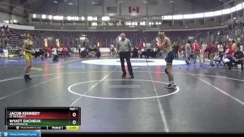 110 lbs Champ. Round 2 - Wyatt Dacheux, Williamson Hs vs Jacob Kennedy, St Anthonys