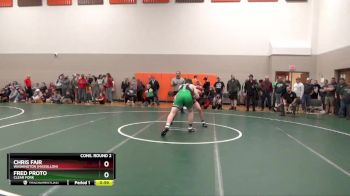 190 lbs Cons. Round 2 - Chris Fair, Washington (Massillon) vs Fred Proto, Clear Fork