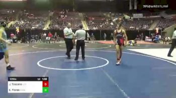 120 lbs Round Of 16 - Jose Toscano, Victory Wrestling vs Elijah Flores, Pounders WC