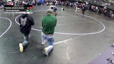 132 lbs Cons. Round 1 - Manuel Aparicio Aranda, GI Grapplers vs Kelvin Mejorada, Warrior Wrestling Academy