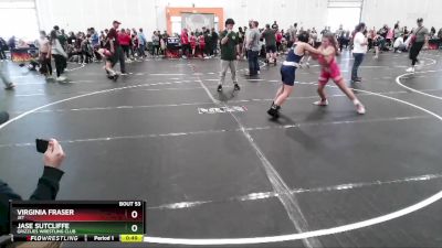 115 lbs Cons. Semi - Jase Sutcliffe, Grizzlies Wrestling Club vs Virginia Fraser, JET