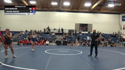 131 lbs 1st Place Match - Lillian Avalos, Vanguard vs Jade Morales, Southern Oregon University