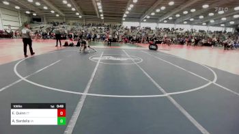 106 lbs Consi Of 64 #1 - Ethan Quinn, CT vs Alex Sardelis, VA