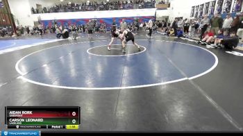 113 lbs Semifinal - Carson Leonard, Lakeland vs Aidan Rork, Sandpoint