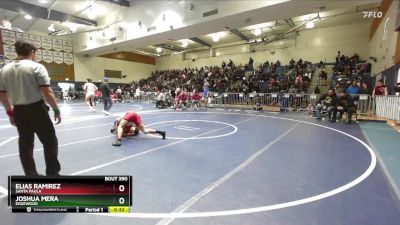 144 lbs Cons. Round 3 - Joshua Mera, Edgewood vs Elias Ramirez, Santa Paula