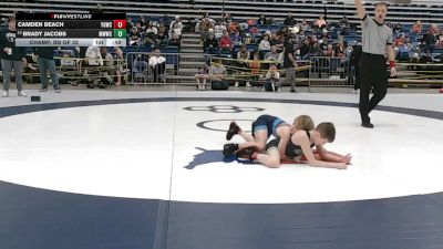 75 lbs Champ. Rd Of 32 - Camden Beach, Young Guns Wrestling Club vs Brady Jacobs, Michigan West Wrestling Club