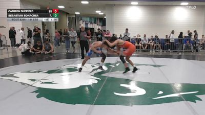 144 lbs Consi Of 32 #1 - Camron Duffield, MO vs Sebastian Bonachea, FL