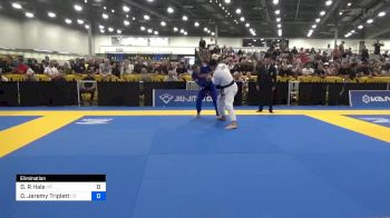 Donald R Hale vs Damion Jeremy Triplett 2024 World Masters IBJJF Jiu-Jitsu Championship