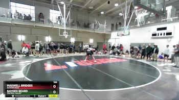 190 lbs Champ. Round 3 - Maxwell Bridges, Glacier Peak vs Bayden Beard, Central Valley