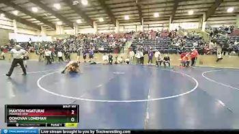 160 lbs Cons. Round 4 - Maxton Ngaturai, Mountain View vs Donovan Loneman, Union