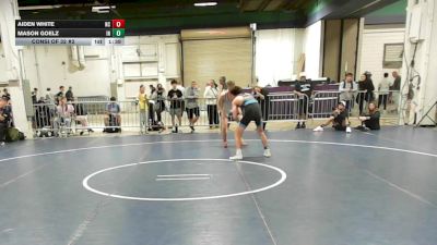 132 lbs Consi Of 32 #2 - Aiden White, NC vs Mason Goelz, IN