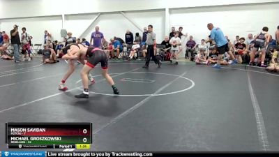 140 lbs Round 4 (8 Team) - Mason Savidan, M2TCNJ vs Michael Groszkowski, Rebellion