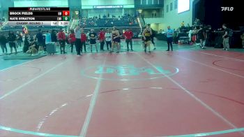 165 lbs Champ. Round 1 - Brock Fields, Montevallo vs Nate Stratton, Emmanuel University