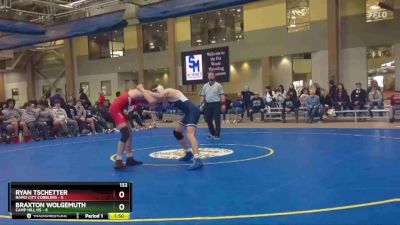 132 lbs Ryan Tschetter, Rapid City Cobblers vs Braxton Wolgemuth, Camp Hill Hs