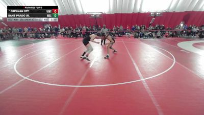 USA Junior Boys - 157 lbs Quarters - Eans Prado Jr., Wisconsin vs Brennan Ott, Verona Area Wrestling Club, Inc.