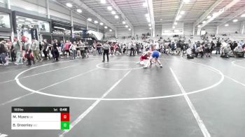 160 lbs Consolation - Michael Myers, NE vs Boeden Greenley, ND