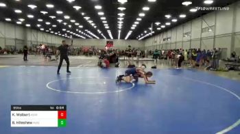 95 lbs Consolation - Kellen Wolbert, Askren Wrestling Academy vs Bradley Hiteshew, Purer Wrestling Academy