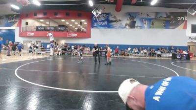 75 lbs Cooper Karber, Oklahoma vs Douglas McConnell, North Carolina Blue