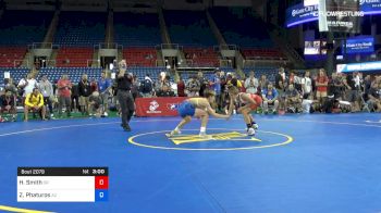 106 lbs Cons 16 #2 - Hunter Smith, Oregon vs Zander Phaturos, Arizona