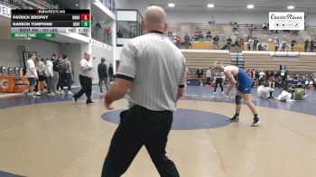 197 lbs 3rd Place - Patrick Brophy, Unrostered vs Karson Tompkins, Air Force