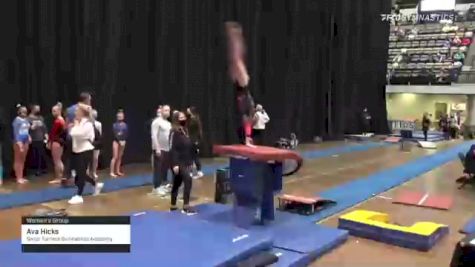 Ava Hicks - Women's Group, Swiss Turners Gymnastics Academy - 2021 Women's Xcel Region 4 Championships