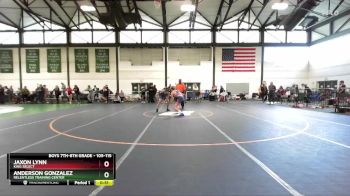 105-115 lbs Quarterfinal - Jaxon Lynn, King Select vs Anderson Gonzalez, Relentless Training Center