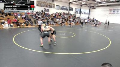 285 lbs Champ. Round 2 - Parker Bentley, West Liberty vs Anthony Popi, Midway University