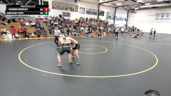 285 lbs Champ. Round 2 - Parker Bentley, West Liberty vs Anthony Popi, Midway University