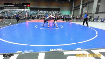 105 lbs 3rd Place - Jett Brenner, Grindhouse vs Thomas Fitzpatrick, New England Gold