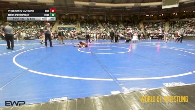 67 lbs Semifinal - Preston O`Gorman, Nebraska Elite vs John Petrovcik, NBWA