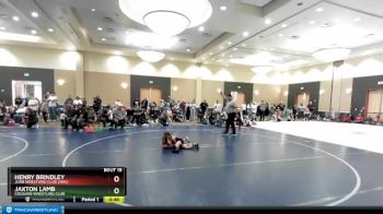 68 lbs Round 3 - Jaxton Lamb, Cougars Wrestling Club vs Henry Brindley, Juab Wrestling Club (JWC)