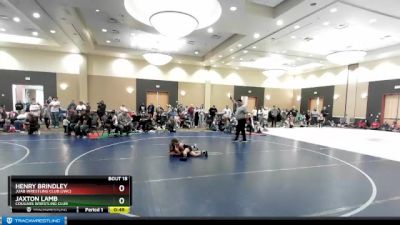 68 lbs Round 3 - Jaxton Lamb, Cougars Wrestling Club vs Henry Brindley, Juab Wrestling Club (JWC)