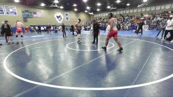 285 lbs Quarterfinal - Matthew Cooley, Oakdale vs Adrian Valenzuela, Pioneer Valley