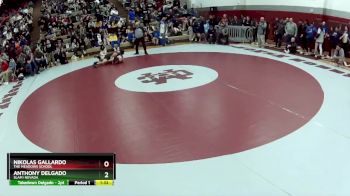 138 lbs Semifinal - Nikolas Gallardo, The Meadows School vs Anthony Delgado, SLAM! NEVADA