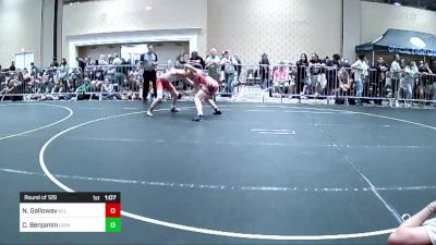 132 lbs Round Of 128 - Nate Galloway, All In Wr Ac vs Caden Benjamin, Grindhouse WC