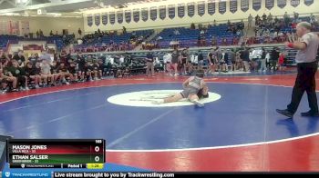 165 lbs Round 1 (16 Team) - Mason Jones, Villa Rica vs Ethan Salser, Greenbrier