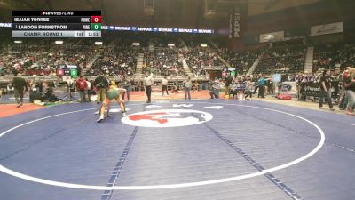 3A-165 lbs Champ. Round 1 - Landon Fornstrom, Pinedale vs Isaiah Torres, Powell