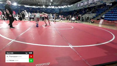 149 lbs Semifinal - Kamon Thompson, Sanderson Wrestling Academy vs Jason Heiser, Askren Wrestling Academy