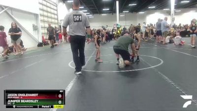 40 lbs Finals (2 Team) - JASON Englehardt, Iron Horse vs Juniper Beardsley, HFL