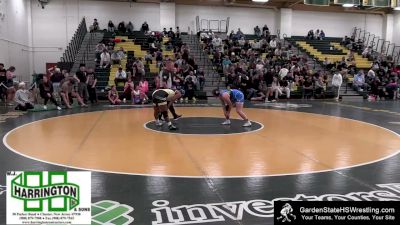 Girls-165 lbs Semifinal - Zamiya Wright, Brower`s Brawlers vs Athena Galindo, Kierra`s Pain Masters