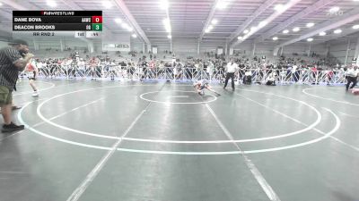 75 lbs Rr Rnd 2 - Dane Bova, All-American Wrestling Club Red vs Deacon Brooks, Ohio Gold
