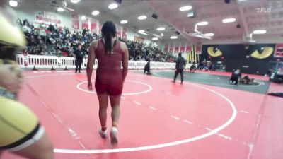 155 lbs Champ. Round 2 - Symone Jewell, Northgate vs Alissa Luna, Peninsula