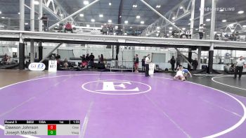 130A lbs Rr Rnd 3 - Dawson Johnson, Crass Trained vs Joseph Manfredi, Vougar