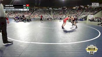 B3A-120 lbs Cons. Round 1 - Aidan Frye, Comanche vs Jaxon Miner, Perry