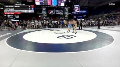 132 lbs Champ. Rd Of 64 - Michael Ciancio, WI vs Joey Gallo, PA