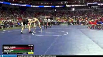 2A-220 lbs Cons. Round 3 - Ty Hulshof, Sioux Center vs Tegan Carson, Central Decatur