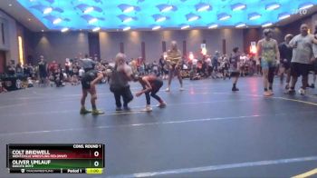 61 lbs Cons. Round 1 - Oliver Umlauf, Dakota Boyz vs Colt Bridwell, Wentzville Wrestling Fed.(WWF)